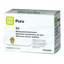 MyLife Pura bloedglucose Teststrips 50St